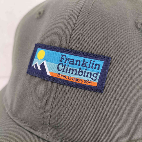 フランクリンクライミング Franklin Climbing 【ESSENTIAL】ツイルラベル6パネルCAP メンズ FREE
