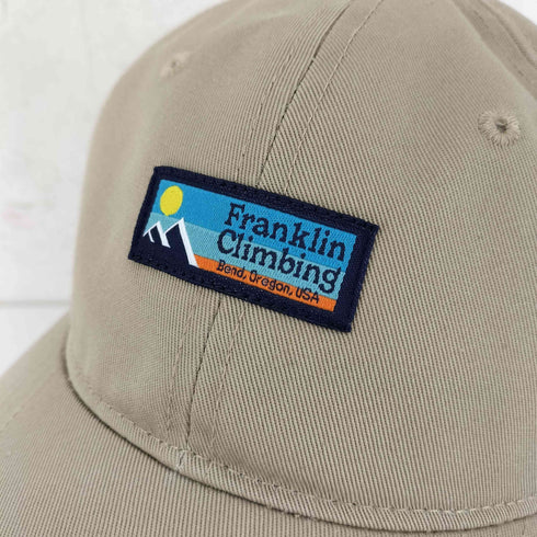 フランクリンクライミング Franklin Climbing 【ESSENTIAL】ツイルラベル6パネルCAP メンズ FREE