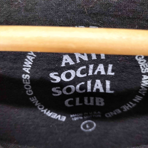 アンチソーシャルソーシャルクラブ ANTI SOCIAL SOCIAL CLUB DRAMATIC LONG SLEEVE グラフィックプリントロンT 長袖Tシャツ メンズ L