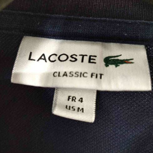ラコステ LACOSTE CLASSICFIT ショートスリーブ鹿の子ポロシャツ メンズ US M