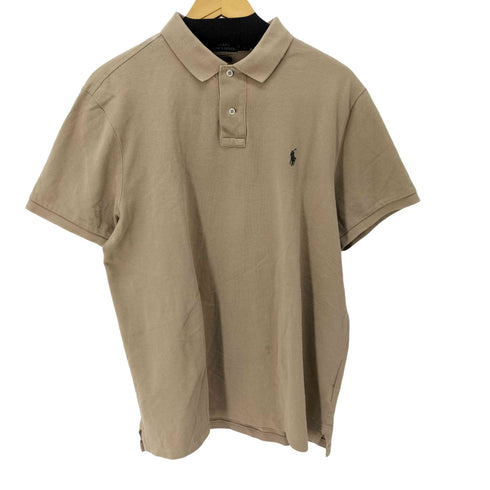 ポロラルフローレン POLO RALPH LAUREN CUSTOM SLIM FIT ポニー刺繍 ポロシャツ メンズ XL
