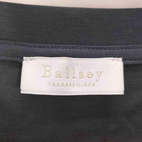ボールジー BALLSEY コットンジャージーコンビ シャーリングワンピース レディース JPN:36