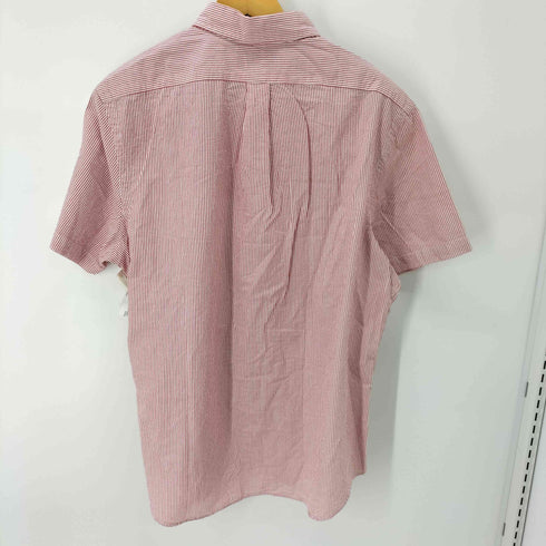 ラルフローレン RALPH LAUREN CLASSIC FIT シアサッカー ストライプBD半袖シャツ メンズ XL