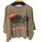 フォーティーファイブアール 45R でこぼこ天竺のグラフィックビッグTシャツ メンズ 0