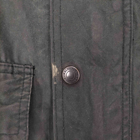 ポロバイラルフローレン Polo by RALPH LAUREN MADE IN PORTUGAL オイルドコットンハンティングジャケット メンズ XL