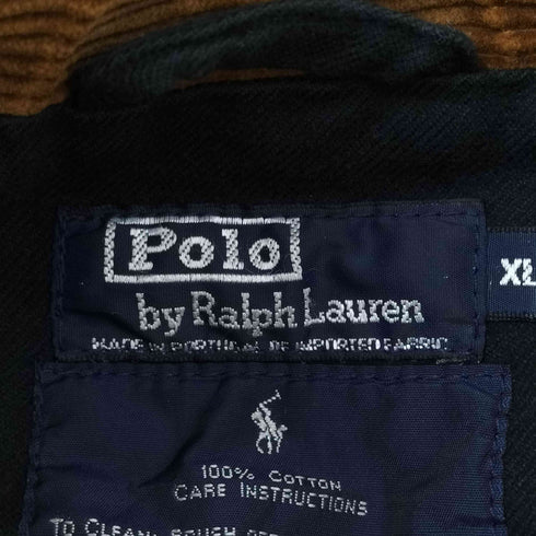 ポロバイラルフローレン Polo by RALPH LAUREN MADE IN PORTUGAL オイルドコットンハンティングジャケット メンズ XL