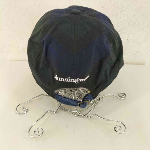 マンシングウェア Munsingwear Kinloch Anderson チェック ベースボールキャップ メンズ