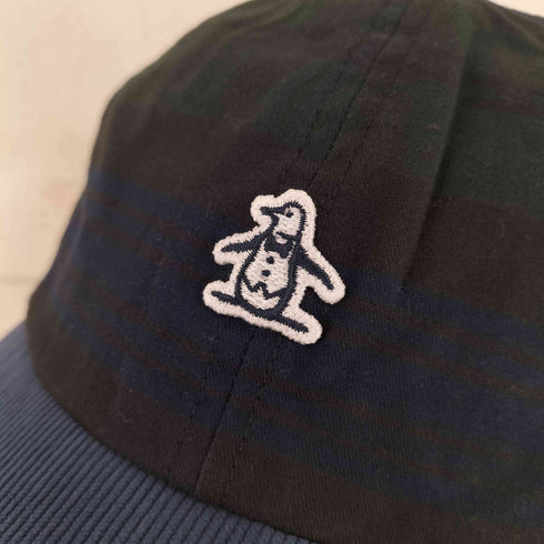 マンシングウェア Munsingwear Kinloch Anderson チェック ベースボールキャップ メンズ