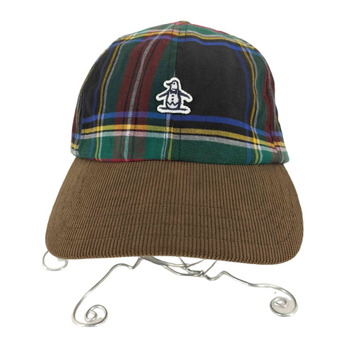 マンシングウェア Munsingwear Kinloch Anderson チェック ベースボールキャップ メンズ