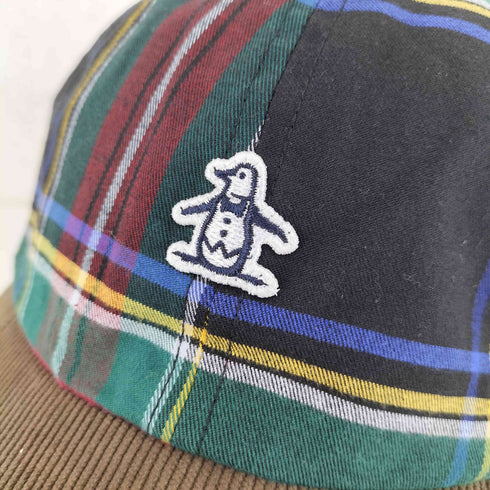 マンシングウェア Munsingwear Kinloch Anderson チェック ベースボールキャップ メンズ