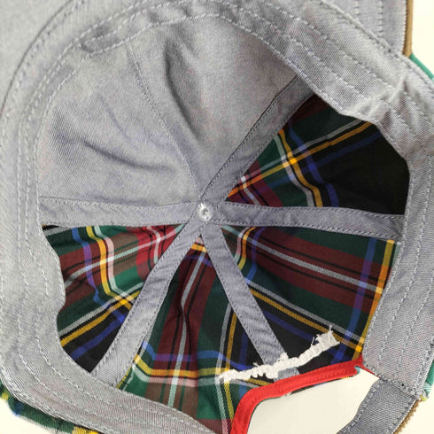 マンシングウェア Munsingwear Kinloch Anderson チェック ベースボールキャップ メンズ