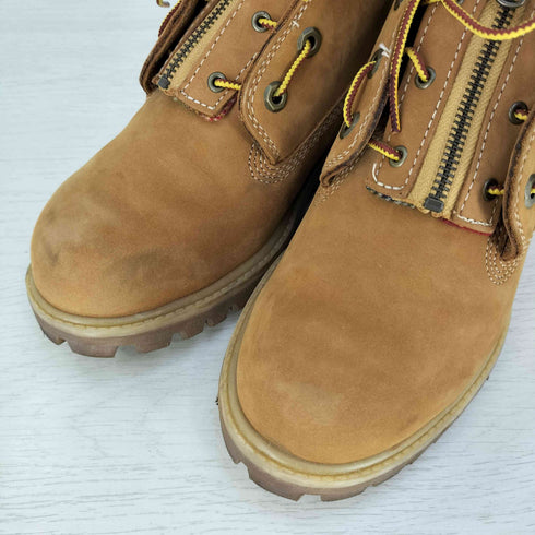ティンバーランド Timberland WATERPROOF 3WAY 裏地チェック ウィートヌバック チャッカブーツ メンズ JPN:25