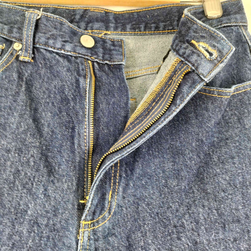 ジーユー GU ハイウエストセミワイドジーンズ メンズ JPN:XL