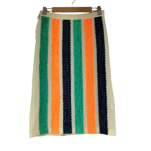 ツモリチサト TSUMORI CHISATO ストライプ ウールスカート レディース