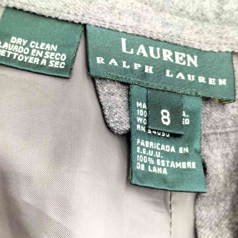 ローレンラルフローレン LAUREN RALPH LAUREN サイドライン ウールパンツ レディース 8