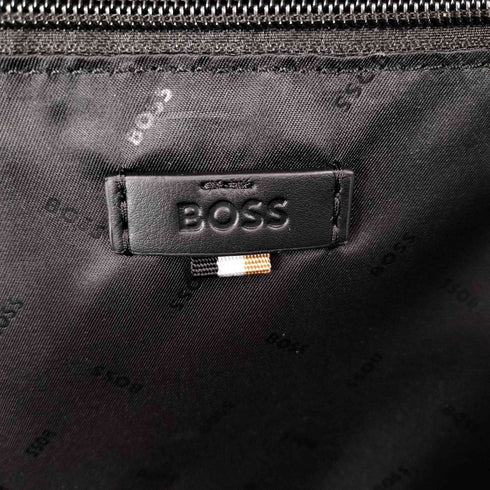 ボス BOSS フェイクレザー バックパック シグネチャーストライプ メンズ