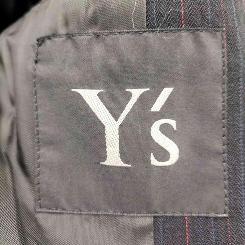 ワイズ Ys ストライプテーラードジャケット レディース