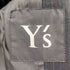 ワイズ Ys ストライプテーラードジャケット レディース