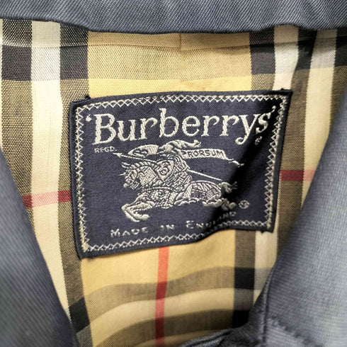 バーバリーズ BURBERRYS 裏地ノヴァチェックステンカラーコート メンズ