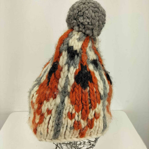 ツモリチサト TSUMORI CHISATO カウチン ボンボンビーニー レディース 2