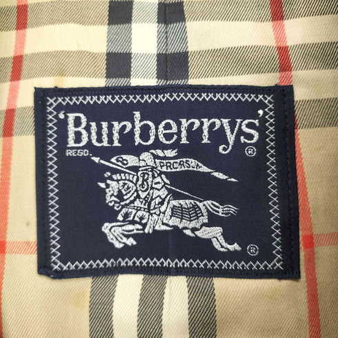 バーバリーズ BURBERRYS 玉虫 裏地ノヴァチェックステンカラーコート メンズ