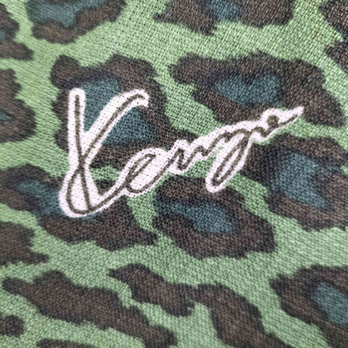 ケンゾー KENZO ウール100 レオパード 大判 スカーフ ストール レディース