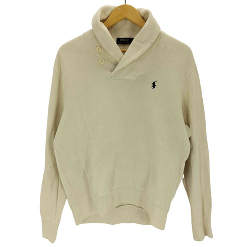 ポロラルフローレン POLO RALPH LAUREN エルボーパッチ ショールカラーセーター レディース import:M