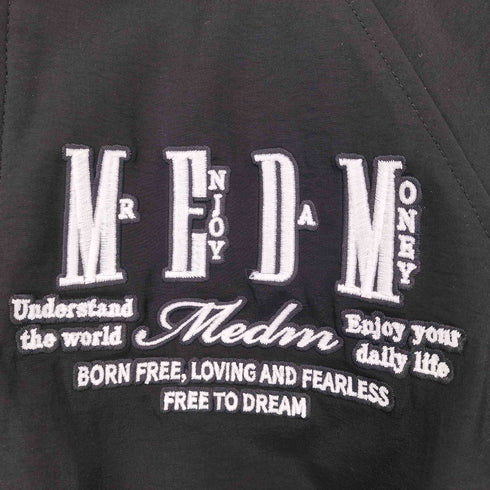 M.E.D.M 裏地ファーロゴ刺繍ジップジャケット メンズ JPN:M