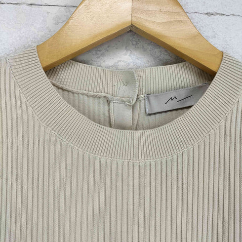 マウジー moussy 24SS M_ リサイクルポリエステル使用オープンショルダーニットドレス レディース JPN:1