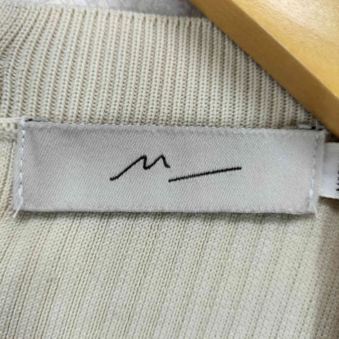 マウジー moussy 24SS M_ リサイクルポリエステル使用オープンショルダーニットドレス レディース JPN:1