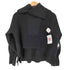 WANSIE LAYERED NECK MILITARY SWEATER レディース
