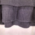 WANSIE LAYERED NECK MILITARY SWEATER レディース