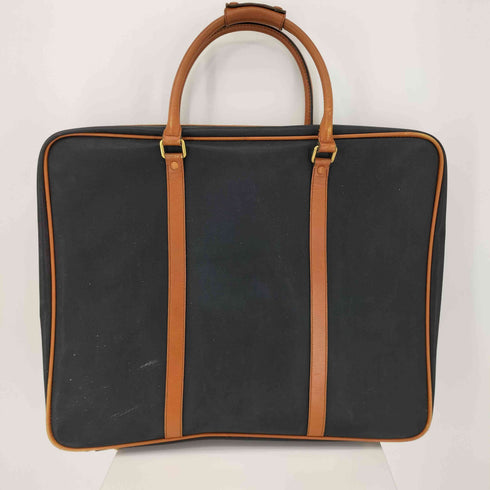 ボッテガヴェネタ BOTTEGA VENETA 80-90S OLD レザースーツケースバッグ ロケットTALONジップ メンズ