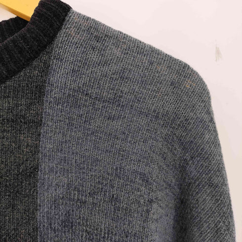 ドッカーズ DOCKERS レーヨン混 ベロア パネル切替ニット メンズ import:XL