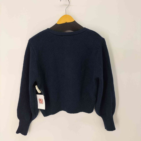 ナチュラルクチュール natural couture ころりん釦クルーネックカーデ レディース FREE