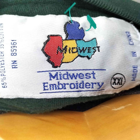 MIDWEST フロント刺繍 スウェット メンズ JPN:XXL