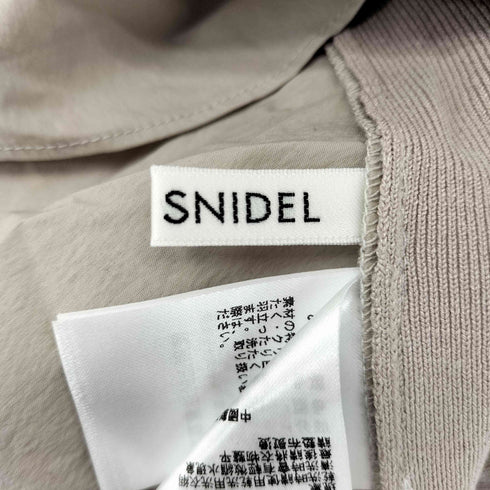 スナイデル snidel 22SS Aラインニットコンビワンピ レディース ONE SIZE