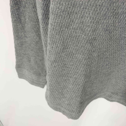 アルファインダストリーズ ALPHA INDUSTRIES Thermal Henley Neck Long Sleeve T-Shirt サーマル ヘンリーネック ロングスリーブシャツ メンズ import:XL