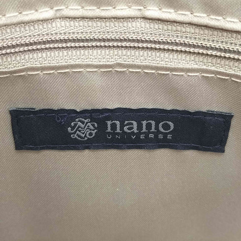 ナノユニバース NANO universe フェイクレザー ハーフ ラウンド ミニ ショルダー バッグ レディース FREE