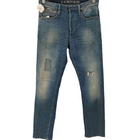 デンハム DENHAM DRILL REGULAR FIT ダメージデニム メンズ W27 L32