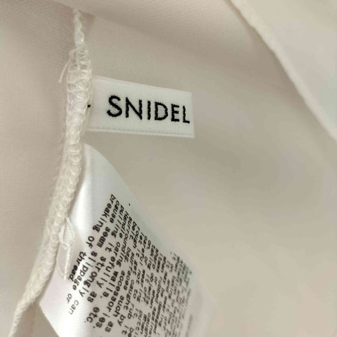 スナイデル snidel 20SS オーガンシースルーブラウス レディース ONE SIZE
