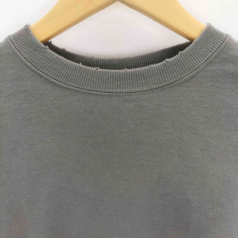 リメール remer loose damage oversize sweat メンズ JPN:S