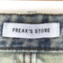 フリークスストア FREAKS STORE ワイドシルエット ダメージ加工 カーブ デニムパンツ メンズ JPN:M