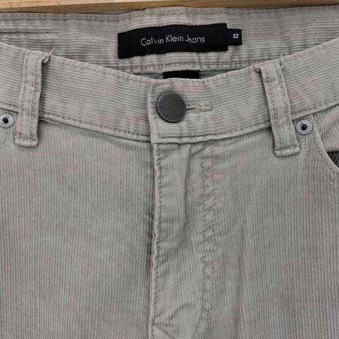 カルバンクライン CALVIN KLEIN コーデュロイ スリムパンツ メンズ 32