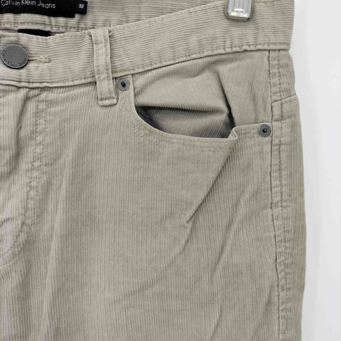 カルバンクライン CALVIN KLEIN コーデュロイ スリムパンツ メンズ 32
