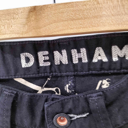 デンハム DENHAM BOLT SKINNY FIT ブラックスキニーパンツ メンズ W32 L32