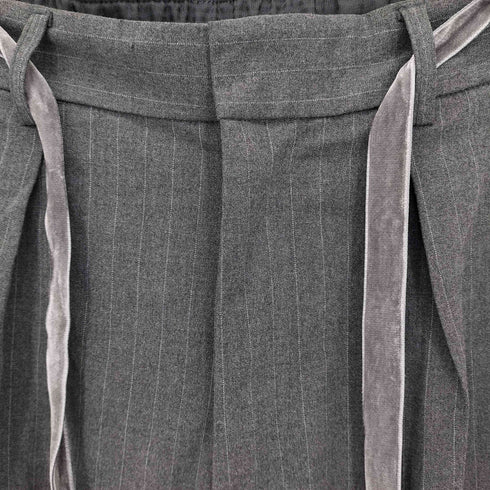ジャーナルスタンダードレリューム JOURNAL STANDARD relume TOPストライプ ツータックスラックス メンズ JPN:L
