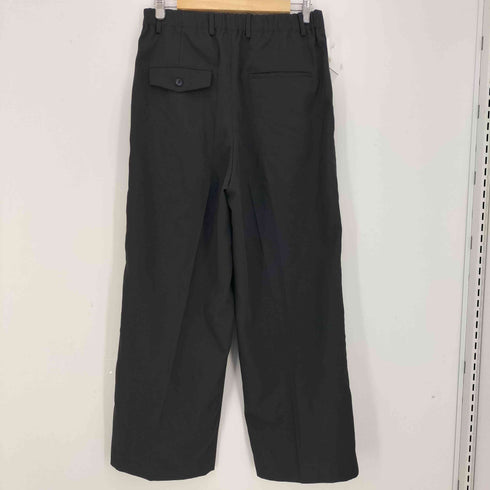 ウィム バイ リドム WYM LIDNM HIGH TWISTED GABA WIDE TUCK SLACKS 2タック ワイドストレート メンズ JPN:L