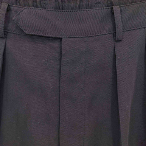 ウィム バイ リドム WYM LIDNM HIGH TWISTED GABA WIDE TUCK SLACKS 2タック ワイドストレート メンズ JPN:L
