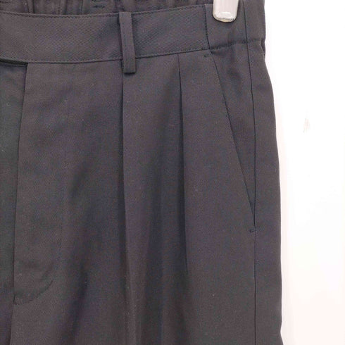 ウィム バイ リドム WYM LIDNM HIGH TWISTED GABA WIDE TUCK SLACKS 2タック ワイドストレート メンズ JPN:L